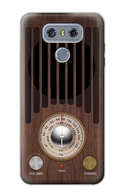 S3935 FM AM Radio Tuner Graphic Hülle Schutzhülle Taschen für LG G6