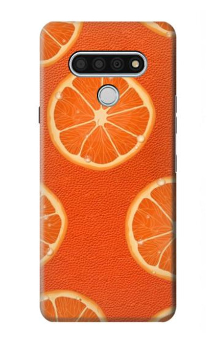 S3946 Seamless Orange Pattern Hülle Schutzhülle Taschen für LG Stylo 6