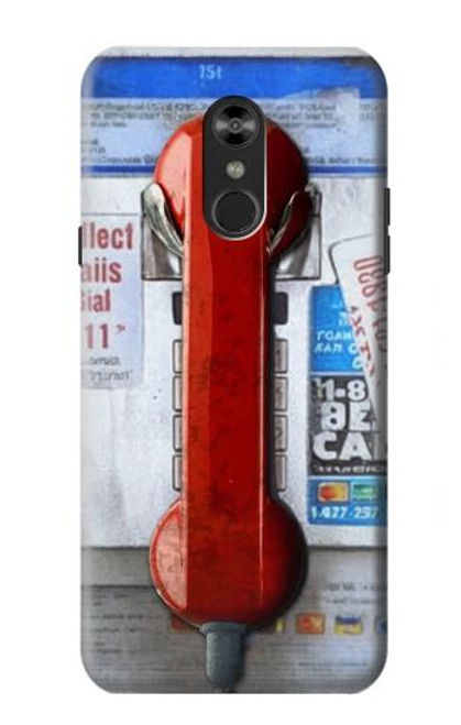S3925 Collage Vintage Pay Phone Hülle Schutzhülle Taschen für LG Q Stylo 4, LG Q Stylus