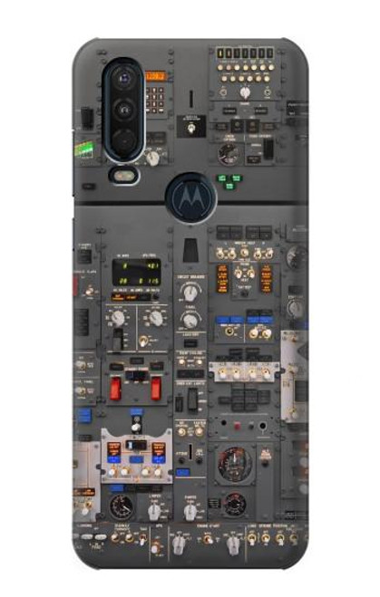 S3944 Overhead Panel Cockpit Hülle Schutzhülle Taschen für Motorola One Action (Moto P40 Power)