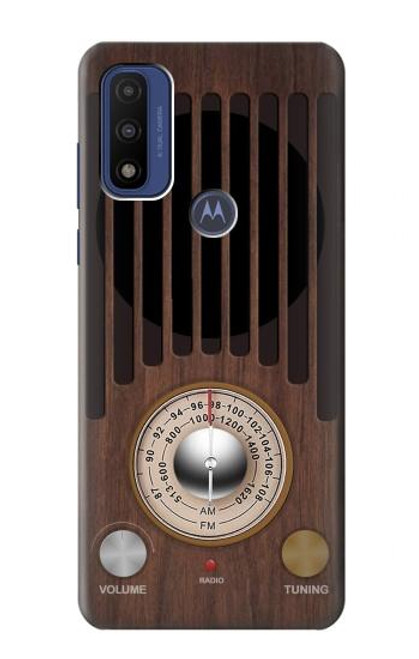 S3935 FM AM Radio Tuner Graphic Hülle Schutzhülle Taschen für Motorola G Pure