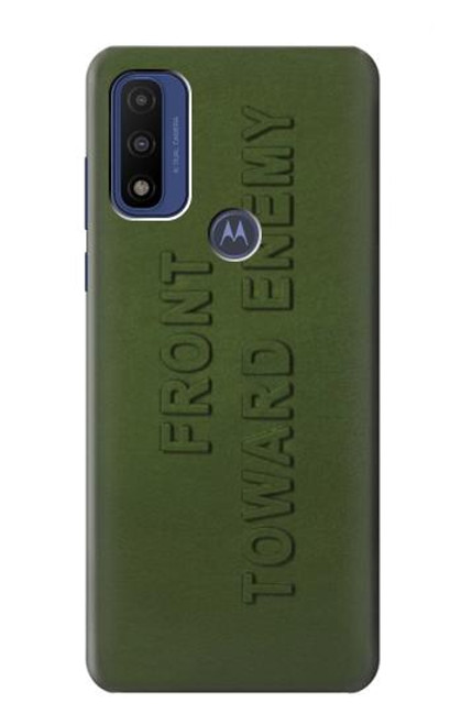 S3936 Front Toward Enermy Hülle Schutzhülle Taschen für Motorola G Pure