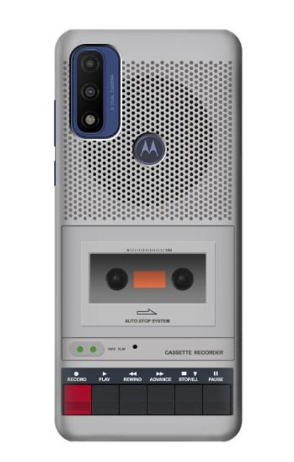 S3953 Vintage Cassette Player Graphic Hülle Schutzhülle Taschen für Motorola G Pure