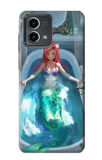 S3911 Cute Little Mermaid Aqua Spa Hülle Schutzhülle Taschen für Motorola Moto G Stylus 5G (2023)