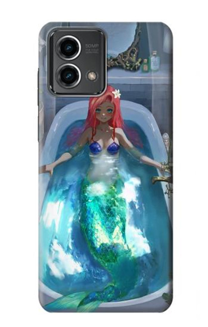 S3912 Cute Little Mermaid Aqua Spa Hülle Schutzhülle Taschen für Motorola Moto G Stylus 5G (2023)