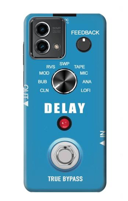 S3962 Guitar Analog Delay Graphic Hülle Schutzhülle Taschen für Motorola Moto G Stylus 5G (2023)