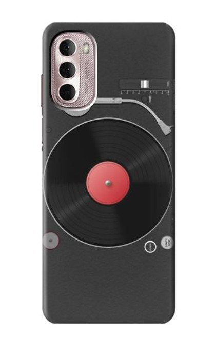 S3952 Turntable Vinyl Record Player Graphic Hülle Schutzhülle Taschen für Motorola Moto G Stylus 4G (2022)