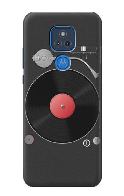 S3952 Turntable Vinyl Record Player Graphic Hülle Schutzhülle Taschen für Motorola Moto G Play (2021)