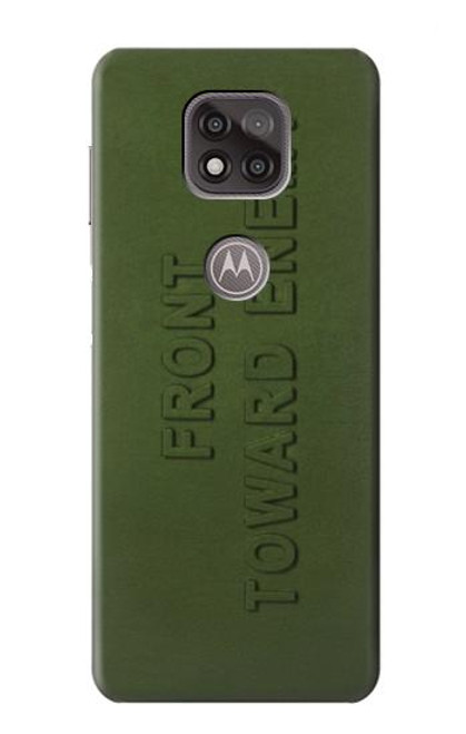 S3936 Front Toward Enermy Hülle Schutzhülle Taschen für Motorola Moto G Power (2021)