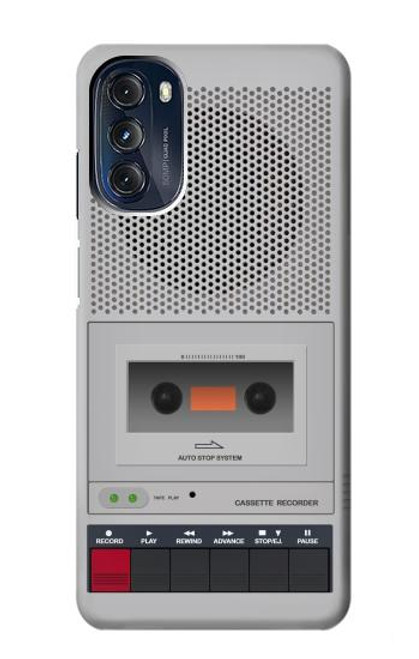 S3953 Vintage Cassette Player Graphic Hülle Schutzhülle Taschen für Motorola Moto G 5G (2023)