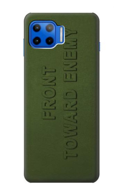 S3936 Front Toward Enermy Hülle Schutzhülle Taschen für Motorola Moto G 5G Plus