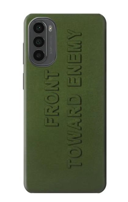S3936 Front Toward Enermy Hülle Schutzhülle Taschen für Motorola Moto G52, G82 5G