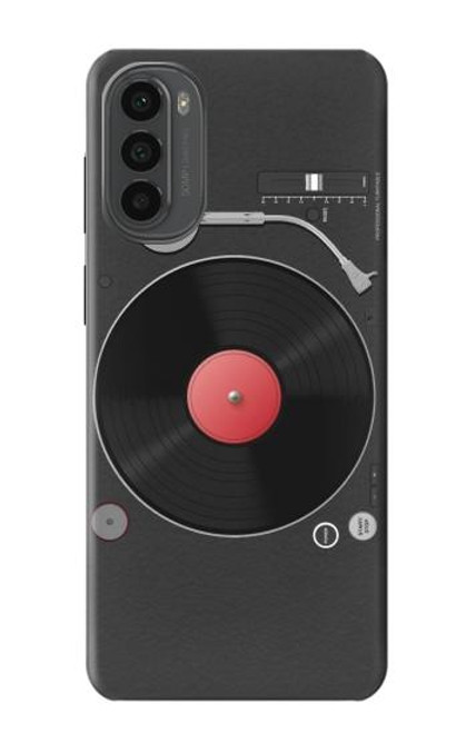 S3952 Turntable Vinyl Record Player Graphic Hülle Schutzhülle Taschen für Motorola Moto G52, G82 5G