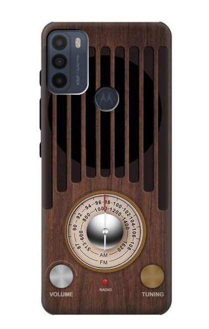 S3935 FM AM Radio Tuner Graphic Hülle Schutzhülle Taschen für Motorola Moto G50