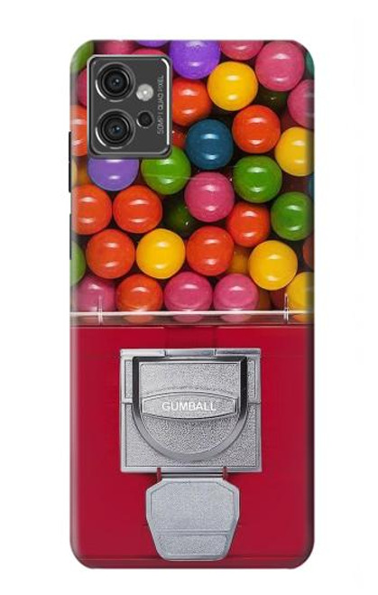 S3938 Gumball Capsule Game Graphic Hülle Schutzhülle Taschen für Motorola Moto G32