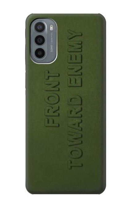 S3936 Front Toward Enermy Hülle Schutzhülle Taschen für Motorola Moto G31