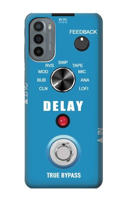 S3962 Guitar Analog Delay Graphic Hülle Schutzhülle Taschen für Motorola Moto G31