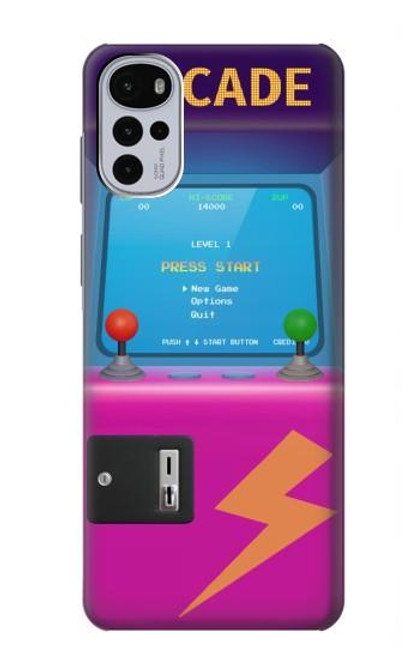 S3961 Arcade Cabinet Retro Machine Hülle Schutzhülle Taschen für Motorola Moto G22