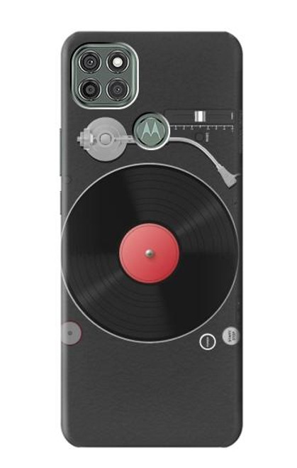 S3952 Turntable Vinyl Record Player Graphic Hülle Schutzhülle Taschen für Motorola Moto G9 Power