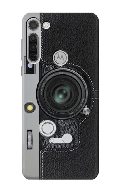 S3922 Camera Lense Shutter Graphic Print Hülle Schutzhülle Taschen für Motorola Moto G8