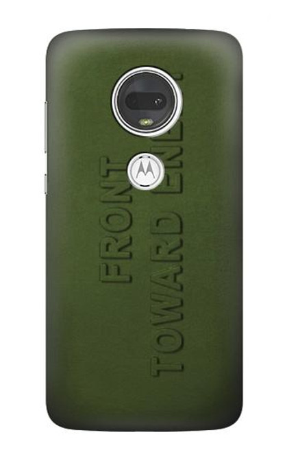 S3936 Front Toward Enermy Hülle Schutzhülle Taschen für Motorola Moto G7, Moto G7 Plus