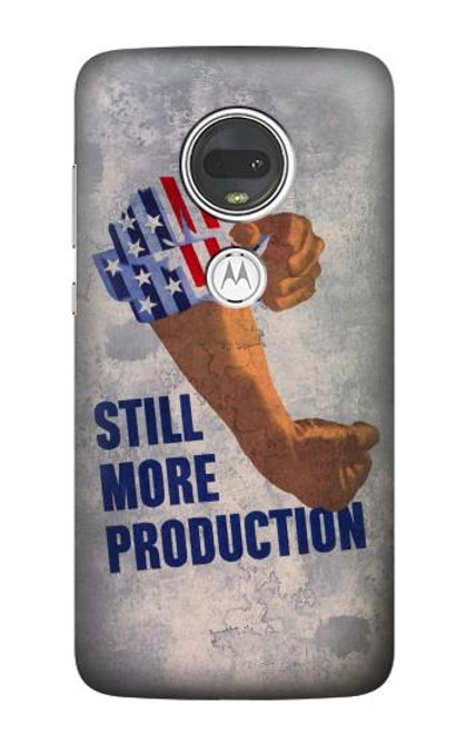 S3963 Still More Production Vintage Postcard Hülle Schutzhülle Taschen für Motorola Moto G7, Moto G7 Plus