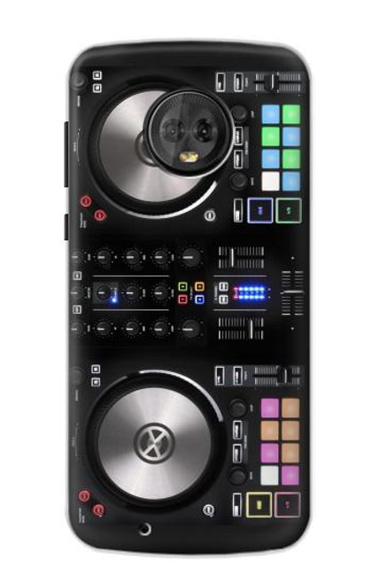 S3931 DJ Mixer Graphic Paint Hülle Schutzhülle Taschen für Motorola Moto G6