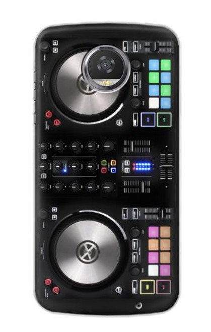 S3931 DJ Mixer Graphic Paint Hülle Schutzhülle Taschen für Motorola Moto Z2 Play, Z2 Force
