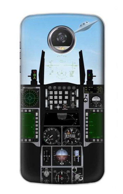 S3933 Fighter Aircraft UFO Hülle Schutzhülle Taschen für Motorola Moto Z2 Play, Z2 Force