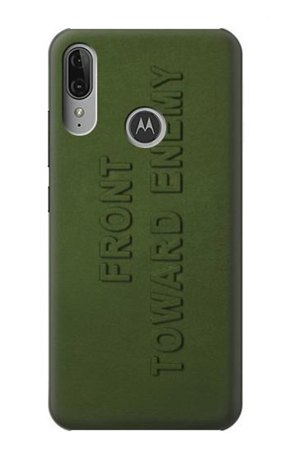 S3936 Front Toward Enermy Hülle Schutzhülle Taschen für Motorola Moto E6 Plus, Moto E6s