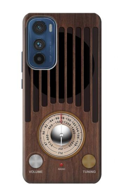 S3935 FM AM Radio Tuner Graphic Hülle Schutzhülle Taschen für Motorola Edge 30