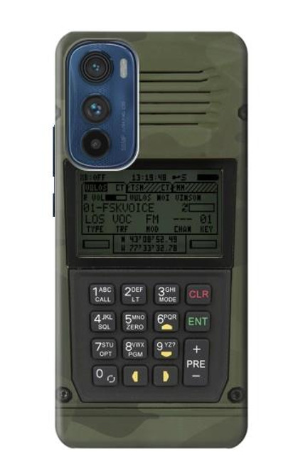 S3959 Military Radio Graphic Print Hülle Schutzhülle Taschen für Motorola Edge 30
