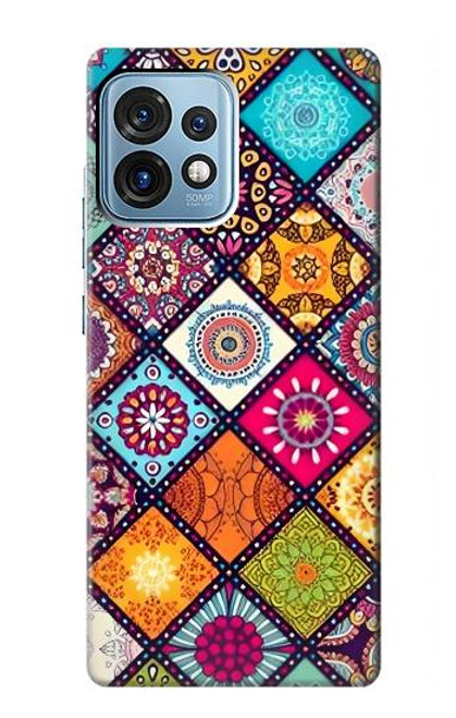 S3943 Maldalas Pattern Hülle Schutzhülle Taschen für Motorola Edge+ (2023), X40, X40 Pro, Edge 40 Pro