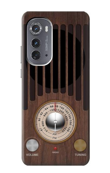 S3935 FM AM Radio Tuner Graphic Hülle Schutzhülle Taschen für Motorola Edge (2022)
