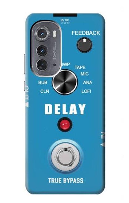 S3962 Guitar Analog Delay Graphic Hülle Schutzhülle Taschen für Motorola Edge (2022)