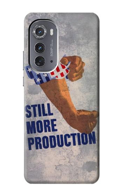 S3963 Still More Production Vintage Postcard Hülle Schutzhülle Taschen für Motorola Edge (2022)
