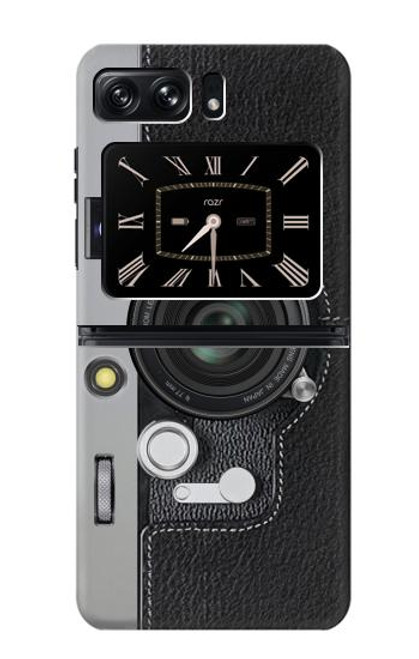 S3922 Camera Lense Shutter Graphic Print Hülle Schutzhülle Taschen für Motorola Moto Razr 2022