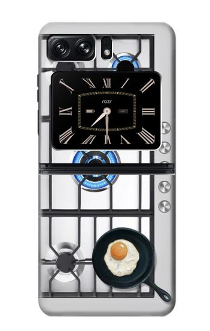 S3928 Cooking Kitchen Graphic Hülle Schutzhülle Taschen für Motorola Moto Razr 2022