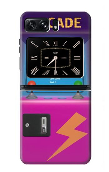 S3961 Arcade Cabinet Retro Machine Hülle Schutzhülle Taschen für Motorola Moto Razr 2022