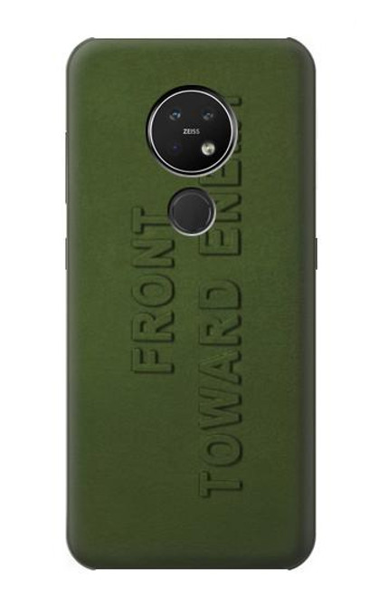 S3936 Front Toward Enermy Hülle Schutzhülle Taschen für Nokia 7.2