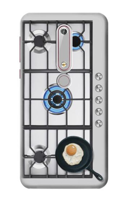 S3928 Cooking Kitchen Graphic Hülle Schutzhülle Taschen für Nokia 6.1, Nokia 6 2018