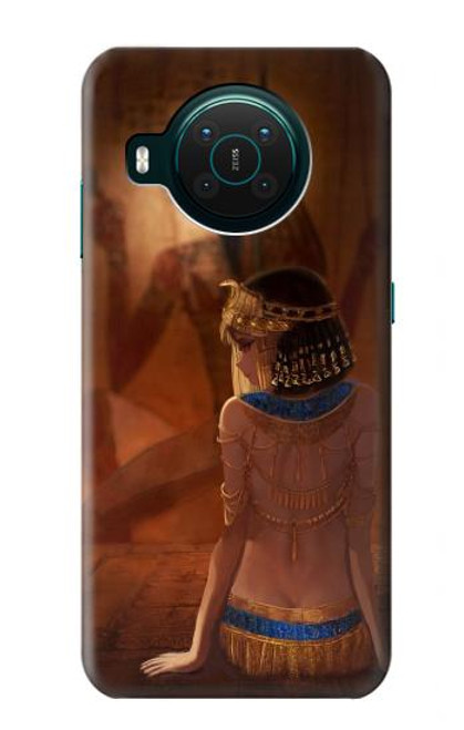 S3919 Egyptian Queen Cleopatra Anubis Hülle Schutzhülle Taschen für Nokia X10