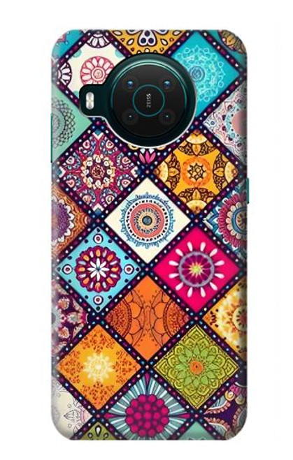 S3943 Maldalas Pattern Hülle Schutzhülle Taschen für Nokia X10