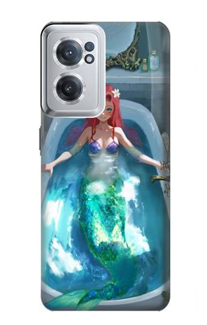 S3911 Cute Little Mermaid Aqua Spa Hülle Schutzhülle Taschen für OnePlus Nord CE 2 5G