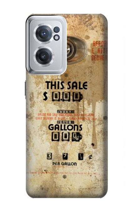 S3954 Vintage Gas Pump Hülle Schutzhülle Taschen für OnePlus Nord CE 2 5G