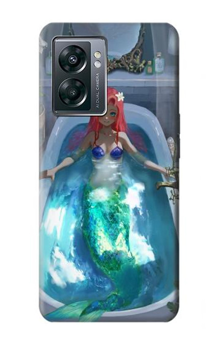 S3912 Cute Little Mermaid Aqua Spa Hülle Schutzhülle Taschen für OnePlus Nord N300