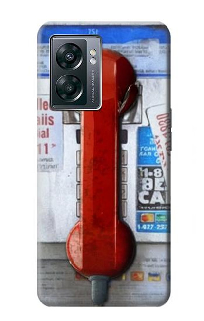 S3925 Collage Vintage Pay Phone Hülle Schutzhülle Taschen für OnePlus Nord N300