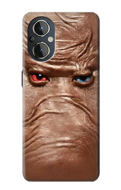S3940 Leather Mad Face Graphic Paint Hülle Schutzhülle Taschen für OnePlus Nord N20 5G