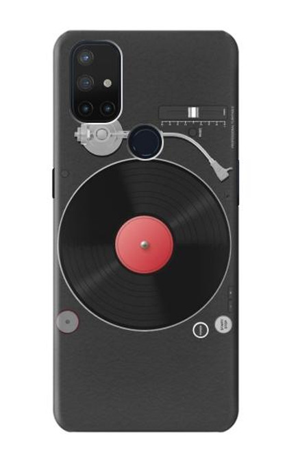 S3952 Turntable Vinyl Record Player Graphic Hülle Schutzhülle Taschen für OnePlus Nord N10 5G