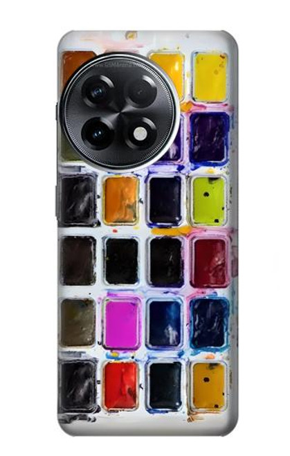 S3956 Watercolor Palette Box Graphic Hülle Schutzhülle Taschen für OnePlus 11R